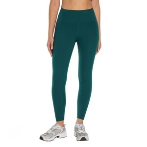 Gap Fit Teal Green Leggings Women's Size Medium Stretch Activewear Sporty